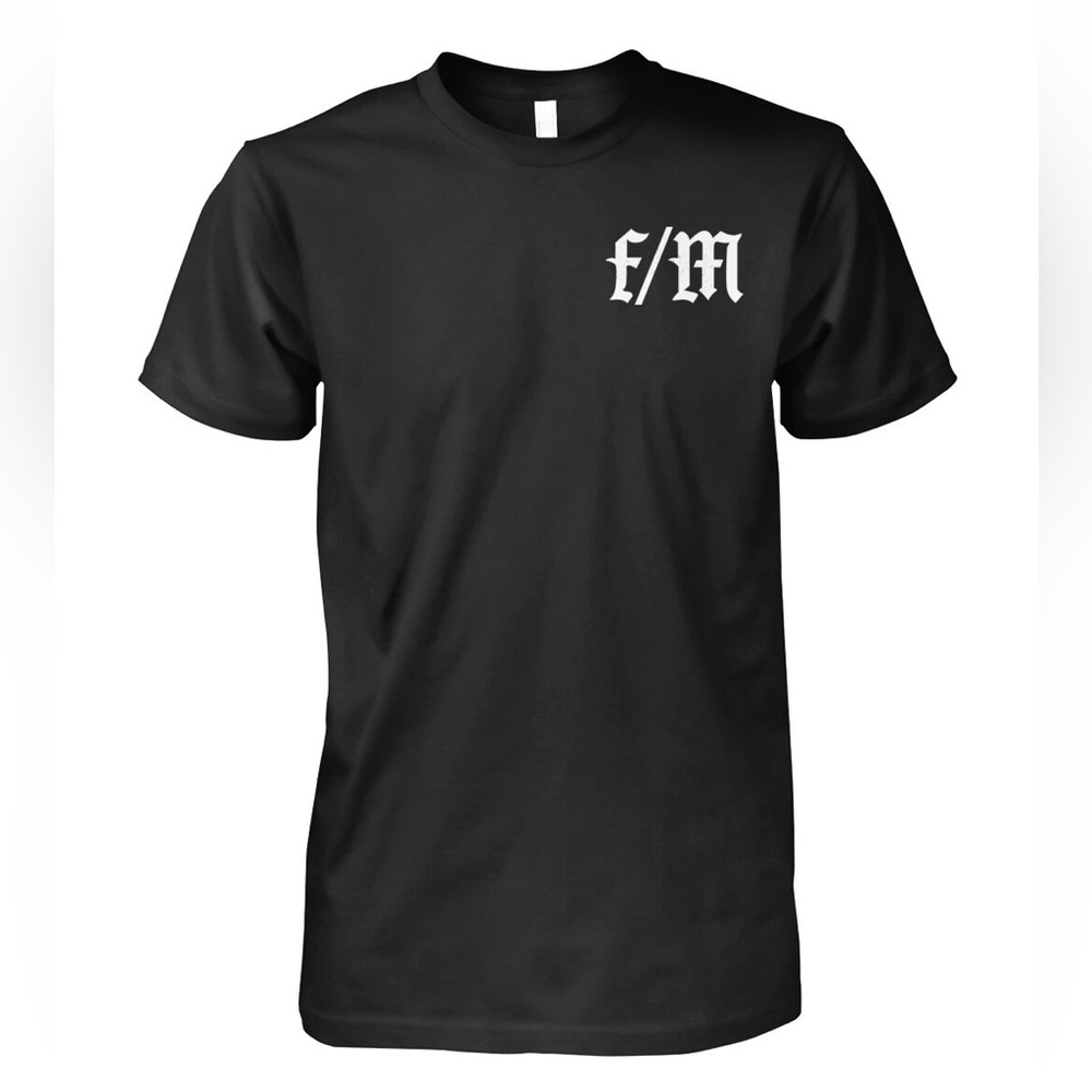 Finance and Manuever F/M black t shirt